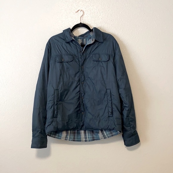 Mens Prana Rhody Reversible Button Up 